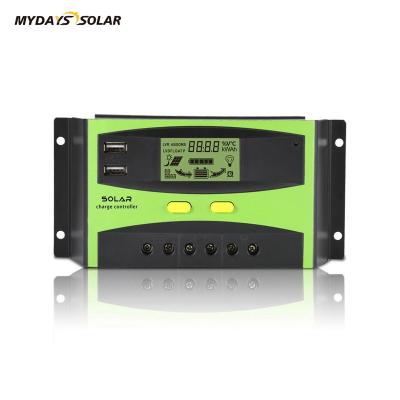 China Mydayssolar Charger Controller Mydayssolar CE ROHS FCC Street Light Panel 60A PWM Smart Igniting Photovoltaic Solar Charger Controller for sale