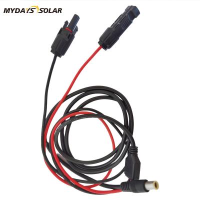 China Power Station Mydayssolar High Flexibility 10AWG 12AWG Waterproof DC Solar Panel Extension Cable For Photovoltaic System for sale