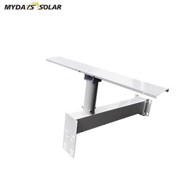 China 30W 60W 80W Mydayssolar Universal Angle Adjustable Wall Ground Dual Corrosion Resistance 30W Solar Panel Top Bracket for sale