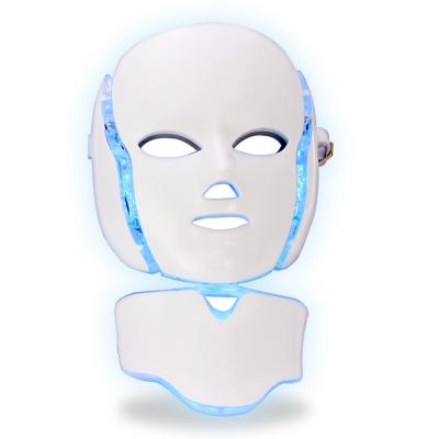 China Dye Removal Beauty Red Light Therapy Photon Mask Face 7 Colors Korean Radio Led Infrared Mask For Home Use for sale