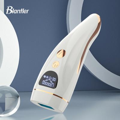 China Pigment Removal Amazon 2021 999999 Portable Mini Ice Cool Laser Hair Removal Machine Home Use Handheld Ice Cool Laser Hair Removal Machine for sale