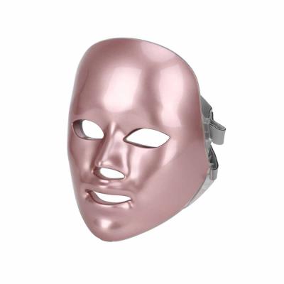 China 7 Colors LED Face Light Skin Care Household Apparatus Therapy Light Photon Dye Removal OEM&ODM Device Face Mask for sale