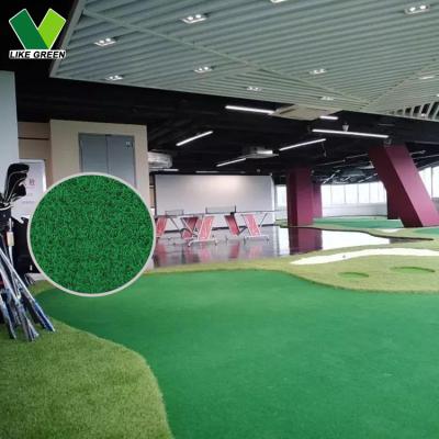 China Various Golf Courses Non Infill Artificial Grass Mini Golf Mat Synthetic Turf Mat 10mm 15mm for sale