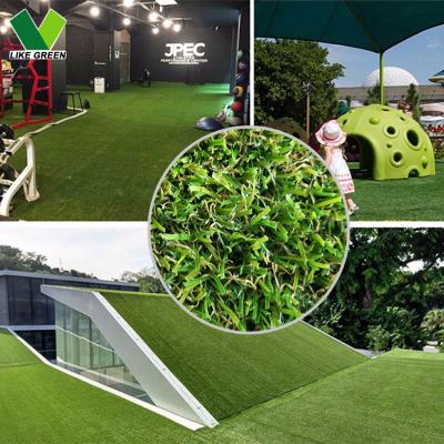 China Garden Decoration Pet Mat Garden Yard Indoor Lawn Grass Artificial Turf For German Grass House Landscape for sale