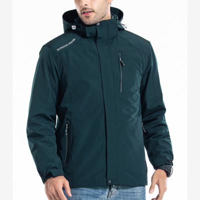 China Men's Tactical Softshell Training Anorak Breathable Hiking Waterproof Winter Softshell Custom Jacket for sale