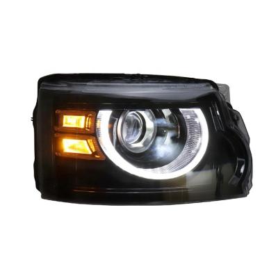 China Animation Upgraded Headlights For Land Rover Discovery 3 4 2010-2017 Front Light LED Animation DRL Turn Signal LED Lens Lamp Assemblies for sale