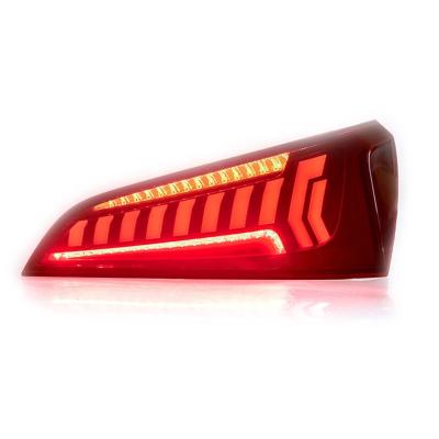 China Car Styling Rear Lights For AUDI Q5 2008-2018 Dynamic Tail Lights LED DRL Turn Signal Brake Tail Lamps Q5 Auto Accessories for sale