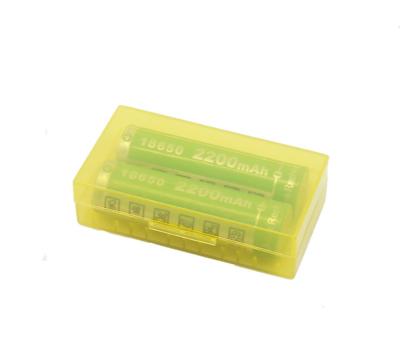 China Spike Recycled Materials 100% Waterproof Food Grade Silicone Deep Cycle 18650 Battery Cases for sale