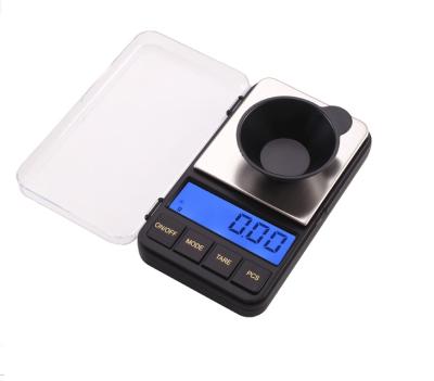 China Yes New 500g /0.01g Pocket Weight Digital Scale Outstanding Height Accuracy With Large Display Screen for sale