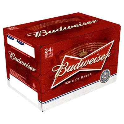 China 24 pack recyclable beer packaging cartons for sale