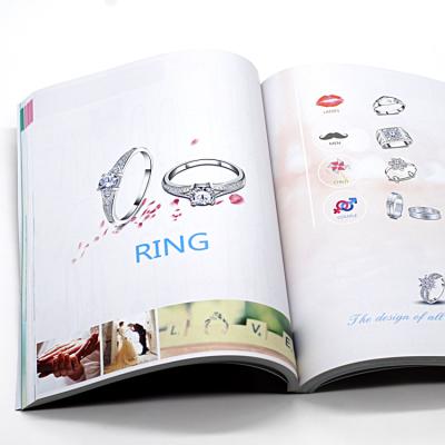 China Elegance Fashion Furniture Design Jewelry Catalog Eco Friendly Custom Printing for sale