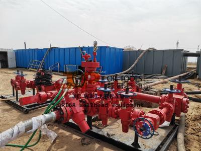 Китай Нагнетательное колено 5000psi Wellhead DD API 16C коллекторное высокое продается