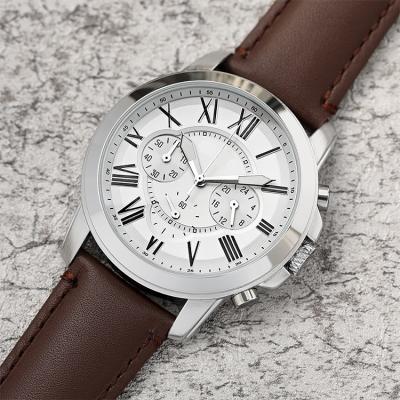 China Wholesale Hudhealth 1812 China Water Resistant Leather Man Watch Custom Luxury Men Watches for sale