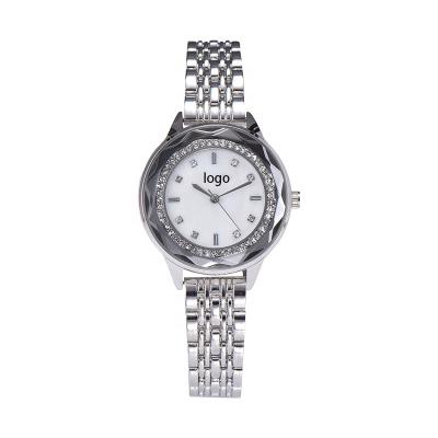 China Luxury High Quality Water Resistant Women Watch Fashion Quartz Water Resistant Rhinestone Mineral Glass Watches for sale