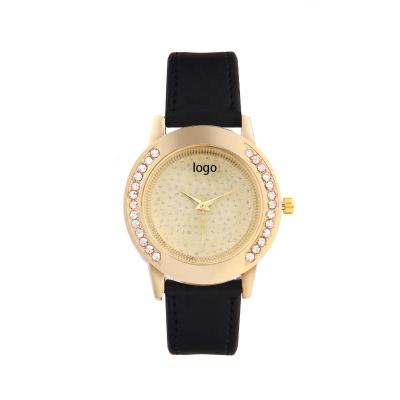 China Luxury Water Resistant OEM Watch For Women Hot Sale Leather Band Online Wrist Watch Custom Your Logo Quartz Watch for sale