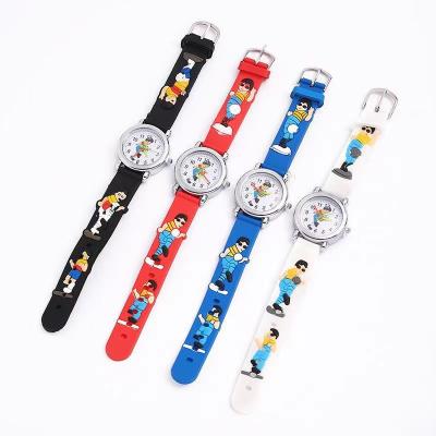 China Lovely Chronograph Kids Cartoon Watch Toy Watch Princess Girl Boy Wristwatch Silicone Band Kids Watches Custom Made for sale