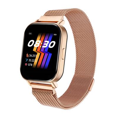 China 2022 Automatic Date Watch Hot Selling Custom Logo Heart Rate Blood Pressure Sleep Monitor Smart Body Temperature Smart Watch for sale