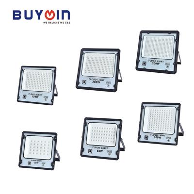 China Garden Floodlights 50W/100W/150W/200W/300W Reflectores Multivoltaje AC85-265V Outdoor Non-Insulated Outdoor Lighting for sale