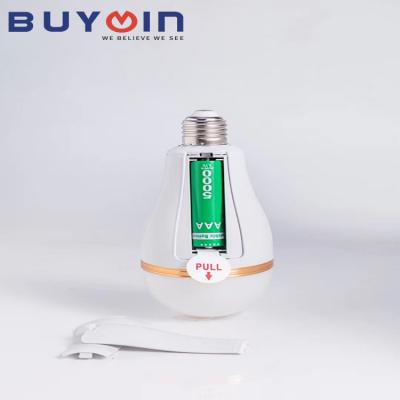 China Camping rechargeable emergency bulb AC85-265V 30W manufacture led bulb light with cool gold ring for power failure emergency home bulb for sale