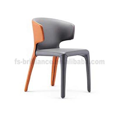 China Modern Leisure Chair Metal Frame Relax Nordic Leisure Dining Chair for sale