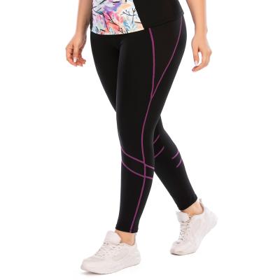 China Breathable Women Yoga Pants Plus High Waist Fitness Ladies Yoga Gaiters Pants With Pocket for sale