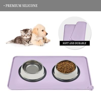 Chine Fournisseurs universels d'animal familier de silicone alimentant Mat Nontoxic Practical à vendre