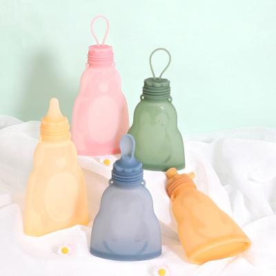 Chine le congélateur réutilisable de lait maternel du silicone 9oz met en sac les biens Spillproof à vendre