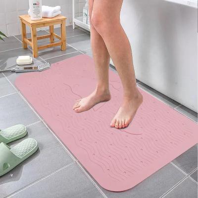 China No ducha lavable Mat Odorless Nontoxic BPA del silicón del resbalón libre en venta