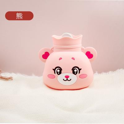 China Tasteless BPA Free silicone hot water bottle For Menstrual Cramps Customized for sale