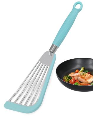 Cina Spatula flessibile in acciaio inossidabile con bordo morbido in silicone in vendita