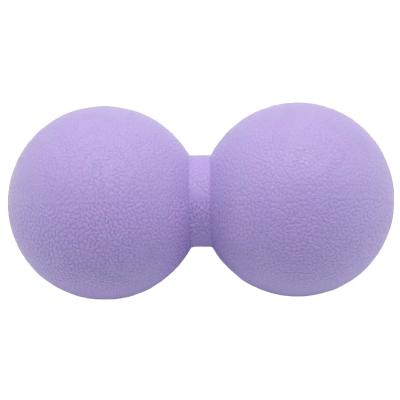 China Yoga Peanut Lacrosse Massage Ball Fascia Release Double Lacrosse Massage Ball for sale