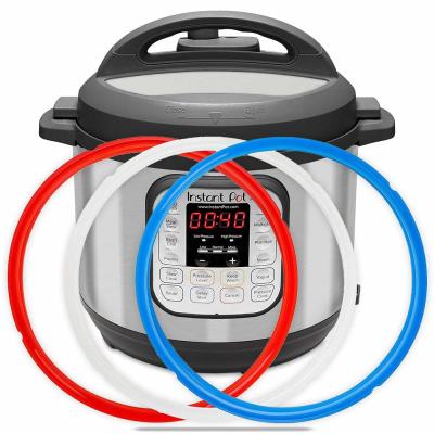 China Silicone Instant Pot 2 Pack Sealing Ring 3 QT 5QT 6QT 8QT For 6 Qt Power Cooker Inner Pot Seal à venda