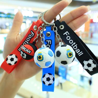 Cina Portachiavi da calcio accessori portachiavi Kawaii non tossici per bambini ragazzi ragazze donne in vendita