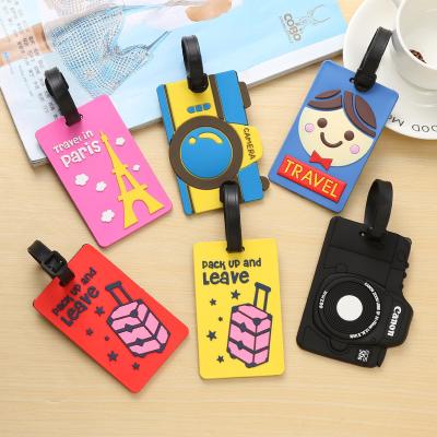 Китай Food Grade Silicone Travel Luggage Tags Unique Identify Labels for Men and Women продается