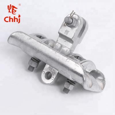 China Overhead Power Line Fittings XTS CTS Twin Jumper Conductor Aluminum Alloy Suspension Clamp for sale