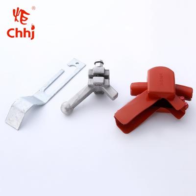 China Lightning Proof Fitting FHJ 10kv High Performance Overhead Lightning Protection Clamp for sale