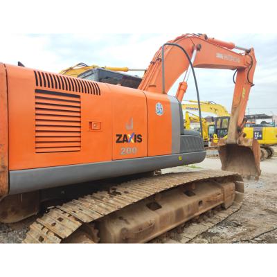 China Crawler Excavator Used  Zx200 / Second-hand Japan Engine Zx 200 Lc 200lc 0.35mÂ³ for sale