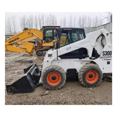 China Building Material Shops Sale Of High Quality Used S300 With Original Parts Secondhand Mini Small Wheel Skid Steer Loaders for sale