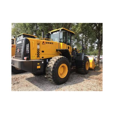 China Construction Digging Used High Quality Earthmoving Machinery 5 Ton Capacity 162kw Wheel Loader  Lg956l for sale