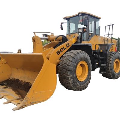 China Used  LG956L Wheel  Loader China Made Disesl Engine in good condition with sale price stock in hefei 4mÂ³ for sale