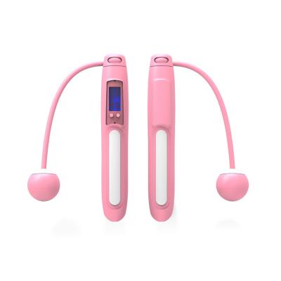 China ABS/PVC/TPE Fitness Weighted Bearing Adjustable Wireless Mini Home Gym Fashion Workout Equipment Jump Rope for sale