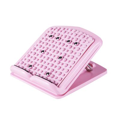 China ABS Pink / Blue ABS Material 4 Gradient Grade Stretch Massage Board Foot Massage Board for sale