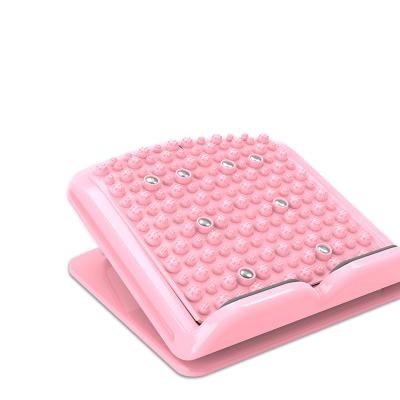 China ABS Environmental Solid Material PINK/BLUE Material 4 Gradient Grade Stretch Massage Board Foot Massage Board for sale