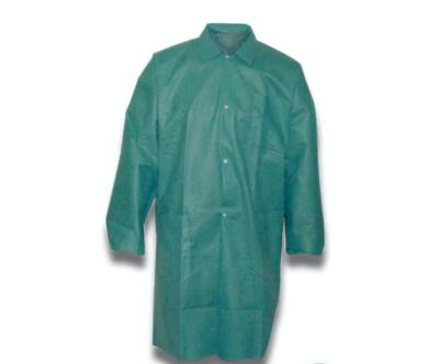 China Non Woven Surgical Disposable Dust Coats , PP Disposable Dental Lab Jackets  for sale