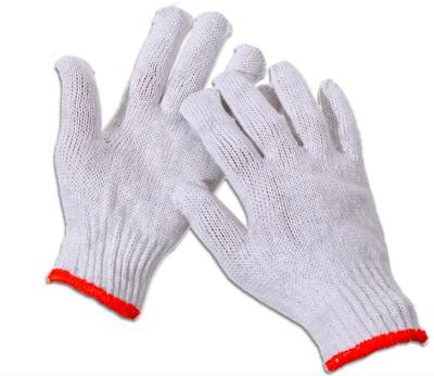 China 7 / 10 Gauge Safety White Hand Protection Gloves For Industrial Use 22-27cm Length for sale