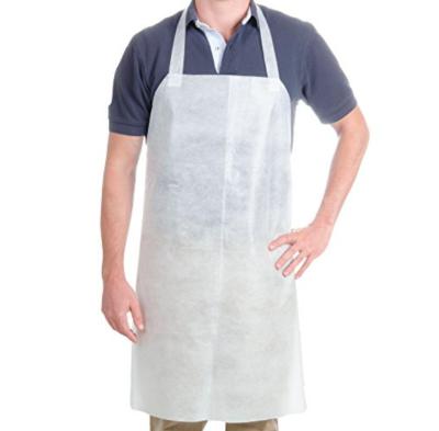 China Polypropylene Nonwoven Disposable Medical Aprons , Disposable Kitchen Aprons for sale