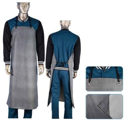 China Restaurant Supply Aprons , Canvas Coated Neoprene Industrial Work Aprons  for sale