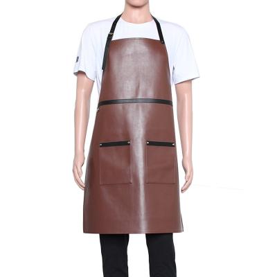 China Industrial Protective Clothing Aprons Oil Proof Acid / Alkali Resistant / Waterproof PU Apron for sale