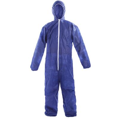 China Schützende Overall-Klage antistatische blaue Breathable Wegwerfsicherheit SMSs zu verkaufen