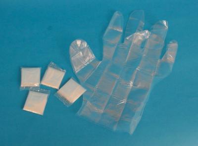 China Breathable Biodegradable Disposable Poly Gloves For Personal Care And Food Service for sale